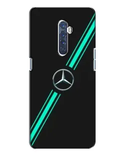 Чехол для OPPO Reno 2 с картинкой «Спортивные линии Mercedes» Чехол для OPPO Reno 2 с картинкой «Спортивные линии Mercedes»