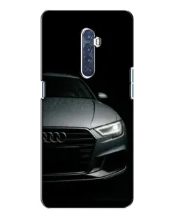 Чехол для OPPO Reno 2 с картинкой «Audi — детализация кузова»