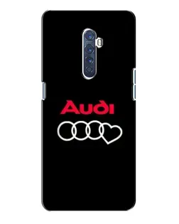 Чехол для OPPO Reno 2 с картинкой «Логотип Audi Heart»