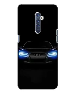 Чехол для OPPO Reno 2 с картинкой «Audi в неоне»