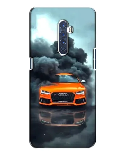 Чехол для OPPO Reno 2 с картинкой «Audi в облаках дыма» Чехол для OPPO Reno 2 с картинкой «Audi в облаках дыма»