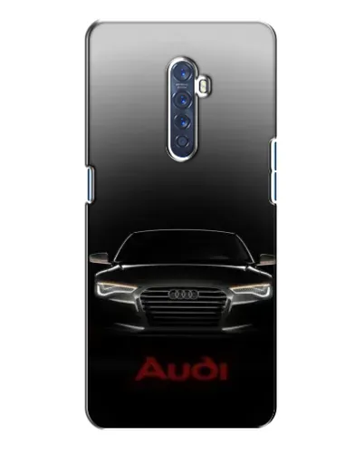 Чехол для OPPO Reno 2 с картинкой «Audi — градиентный контур» Чехол для OPPO Reno 2 с картинкой «Audi — градиентный контур»