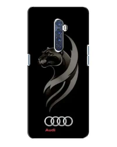 Чехол для OPPO Reno 2 с картинкой «Графика — пантера и Audi» Чехол для OPPO Reno 2 с картинкой «Графика — пантера и Audi»