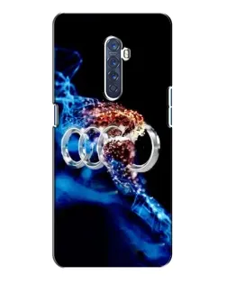 Чехол для OPPO Reno 2 с картинкой «Энергия лого Audi»
