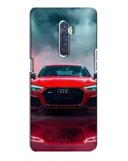 Чехол для OPPO Reno 2 с картинкой «Audi RS — красный стиль»