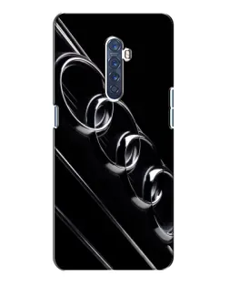 Чехол для OPPO Reno 2 с картинкой «Audi — абстрактные кольца»