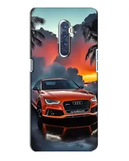 Чехол для OPPO Reno 2 с картинкой «Audi — закат»