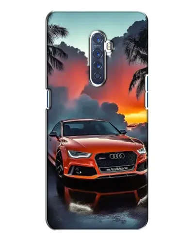 Чехол для OPPO Reno 2 с картинкой «Audi — закат» Чехол для OPPO Reno 2 с картинкой «Audi — закат»
