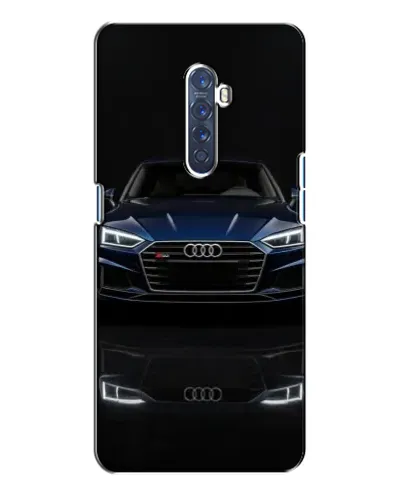 Чехол для OPPO Reno 2 с картинкой «Audi — ночное отражение» Чехол для OPPO Reno 2 с картинкой «Audi — ночное отражение»