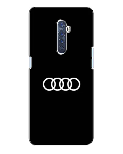 Чехол для OPPO Reno 2 с картинкой «Audi White Logo» Чехол для OPPO Reno 2 с картинкой «Audi White Logo»