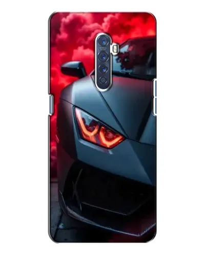 Чехол для OPPO Reno 2 с картинкой «Lamborghini красное сияние» Чехол для OPPO Reno 2 с картинкой «Lamborghini красное сияние»