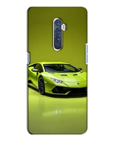 Чехол для OPPO Reno 2 с картинкой «Салатовый Lamborghini Huracan» Чехол для OPPO Reno 2 с картинкой «Салатовый Lamborghini Huracan»