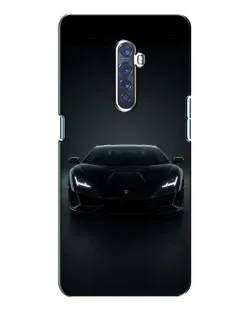 Чехол для OPPO Reno 2 с картинкой «Черный Lamborghini Aventador» Чехол для OPPO Reno 2 с картинкой «Черный Lamborghini Aventador»