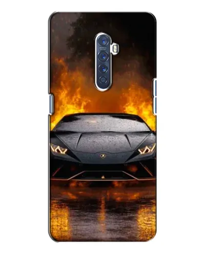 Чехол для OPPO Reno 2 с картинкой «Lamborghini в огне» Чехол для OPPO Reno 2 с картинкой «Lamborghini в огне»