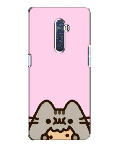 Чехол для OPPO Reno 2 с картинкой «Pusheen и печенье»