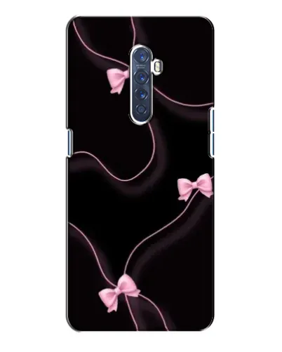 Чехол для OPPO Reno 2 с картинкой «Розовые ленты»
