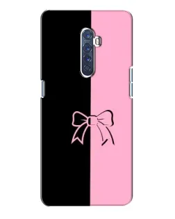 Чехол для OPPO Reno 2 с картинкой «Половинки банта»