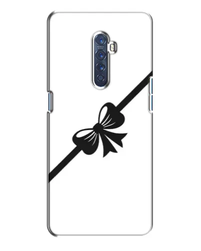 Чехол для OPPO Reno 2 с картинкой «Диагональный бант»