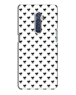 Чехол для OPPO Reno 2 с картинкой «Мини-бантики»