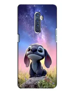 Чехол для OPPO Reno 2 с картинкой «Стич на рассвете»