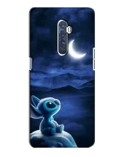 Чехол для OPPO Reno 2 с картинкой «Лунная ночь Стича»
