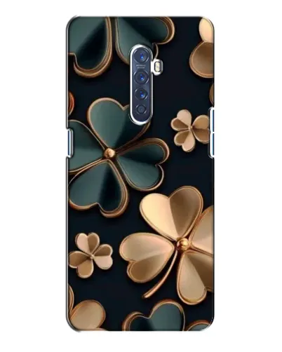 Чехол для OPPO Reno 2 с картинкой «Клевер в золоте»