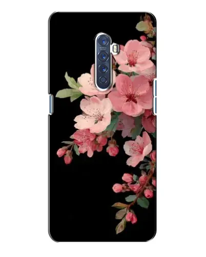 Чехол для OPPO Reno 2 с картинкой «Розовая ветка сакуры»