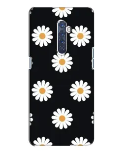 Чохол для OPPO Reno 2 з картинкою «Ромашки на чорному» Чохол для OPPO Reno 2 з картинкою «Ромашки на чорному»