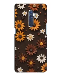 Чохол для OPPO Reno 2 з картинкою «Візерунок з маленьких соняшників» Чохол для OPPO Reno 2 з картинкою «Візерунок з маленьких соняшників»