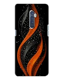 Чехол для OPPO Reno 2 с картинкой «Огненная звездная волна»