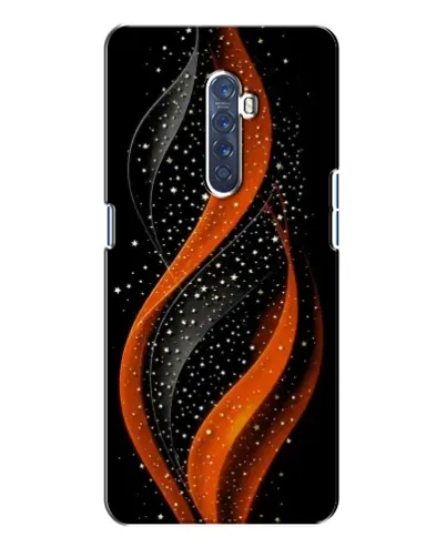 Чехол для OPPO Reno 2 с картинкой «Огненная звездная волна»