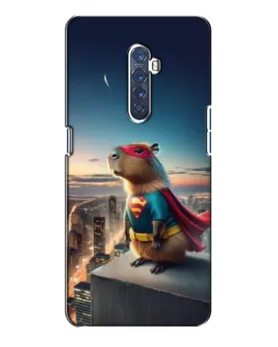 Чехол для OPPO Reno 2 с картинкой «Капи-мен супергерой»