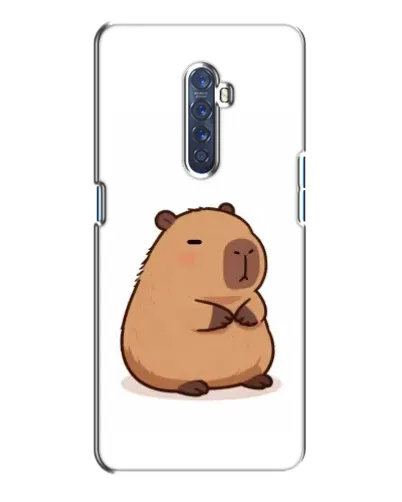Чехол для OPPO Reno 2 с картинкой «Толстенькая капибара»