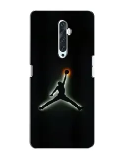 Чехол для OPPO Reno 2Z с картинкой «Jordan Gradient Logo» Чехол для OPPO Reno 2Z с картинкой «Jordan Gradient Logo»