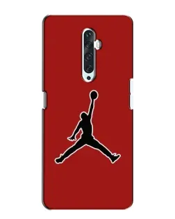 Чехол для OPPO Reno 2Z с картинкой «Jordan Red Back» Чехол для OPPO Reno 2Z с картинкой «Jordan Red Back»