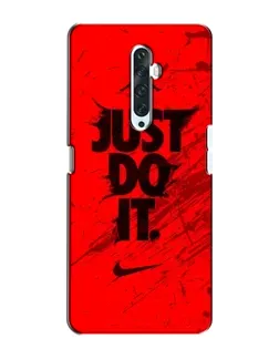 Чехол для OPPO Reno 2Z с картинкой «Nike Just Do It» Чехол для OPPO Reno 2Z с картинкой «Nike Just Do It»