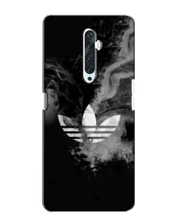 Чохол для OPPO Reno 2Z з картинкою «Абстрактний дим Adidas»