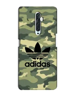 Чохол для OPPO Reno 2Z з картинкою «Мілітарі стиль Adidas»