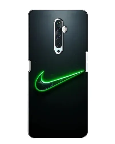 Чехол для OPPO Reno 2Z с картинкой «Неоновый контур Nike»