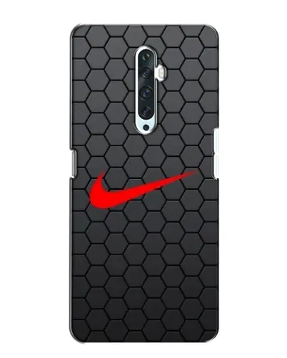 Чехол для OPPO Reno 2Z с картинкой «Nike — карбоновая сетка»