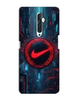 Чохол для OPPO Reno 2Z з картинкою «Техногенний стиль Nike»