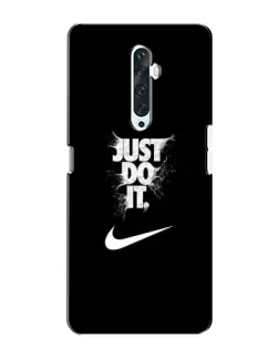 Чохол для OPPO Reno 2Z з картинкою «Текстовий принт Nike»