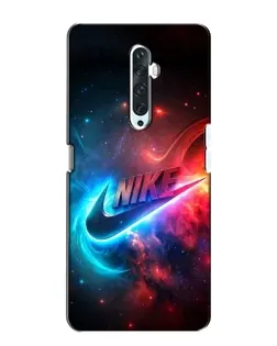 Чохол для OPPO Reno 2Z з картинкою «Вогняний логотип Nike»