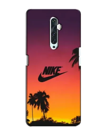 Чехол для OPPO Reno 2Z с картинкой «Nike на закате солнца»