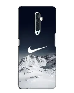 Чохол для OPPO Reno 2Z з картинкою «Nike — зимові гори»