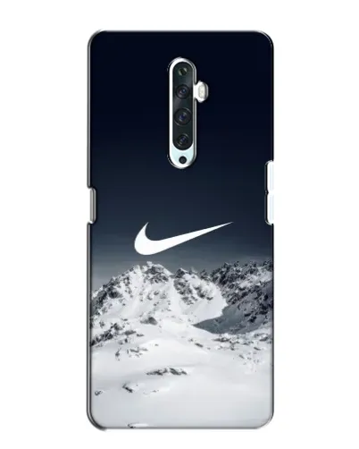 Чехол для OPPO Reno 2Z с картинкой «Nike — зимние горы»