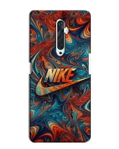 Чехол для OPPO Reno 2Z с картинкой «Nike в абстракции»