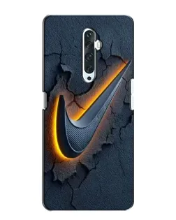 Чохол для OPPO Reno 2Z з картинкою «Об'ємний логотип Найк»