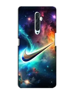 Чохол для OPPO Reno 2Z з картинкою «Космічний Nike Swoosh»