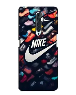 Чохол для OPPO Reno 2Z з картинкою «Колекція кросівок Nike»